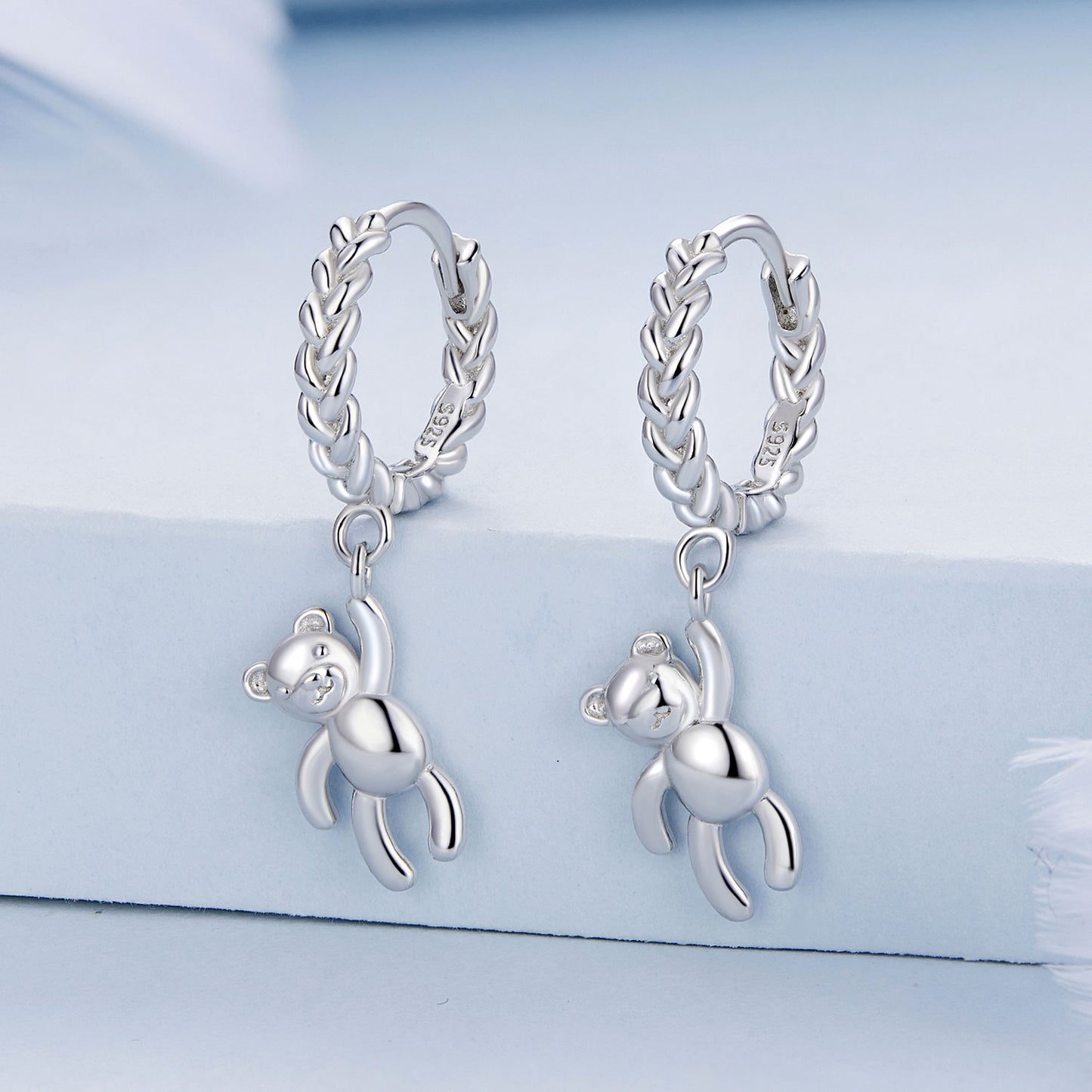 Compact Twisted Clip-On Earrings