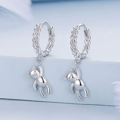 Compact Twisted Clip-On Earrings