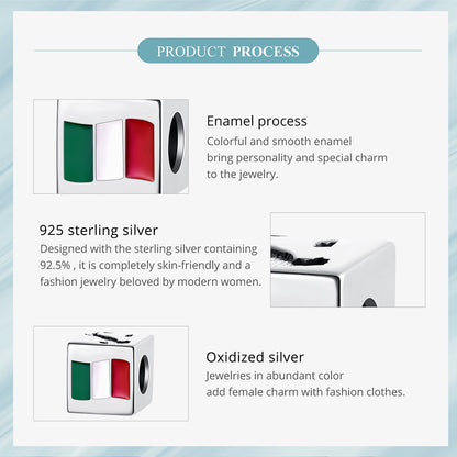 Italy Souvenir  Charm