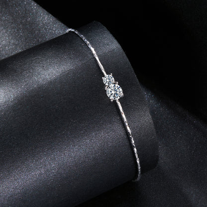 Starlight Moissanite Bangle
