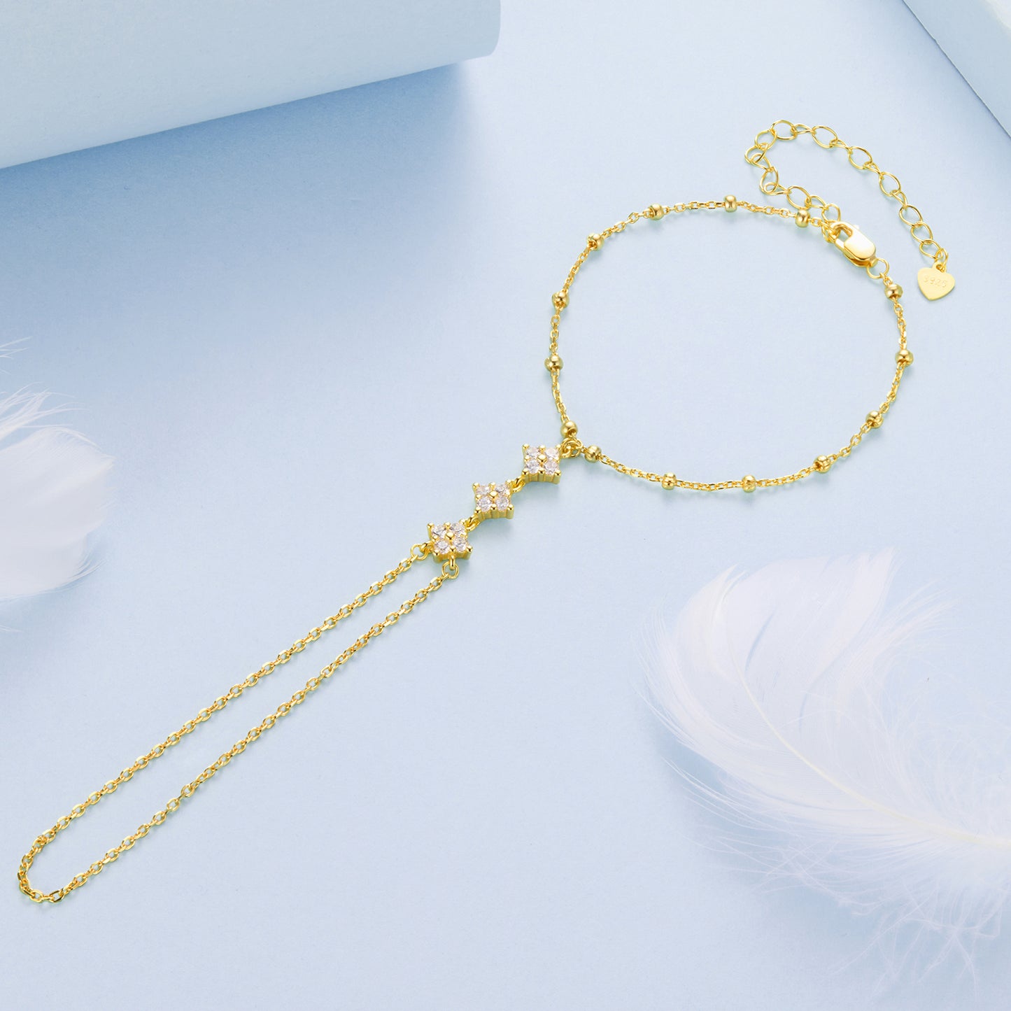 Ring Chain Bracelet