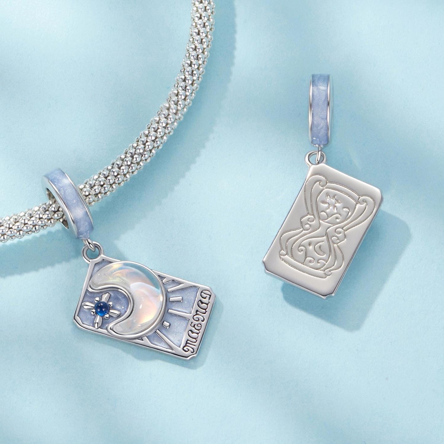 High Priestess Tarot Pendant Charm