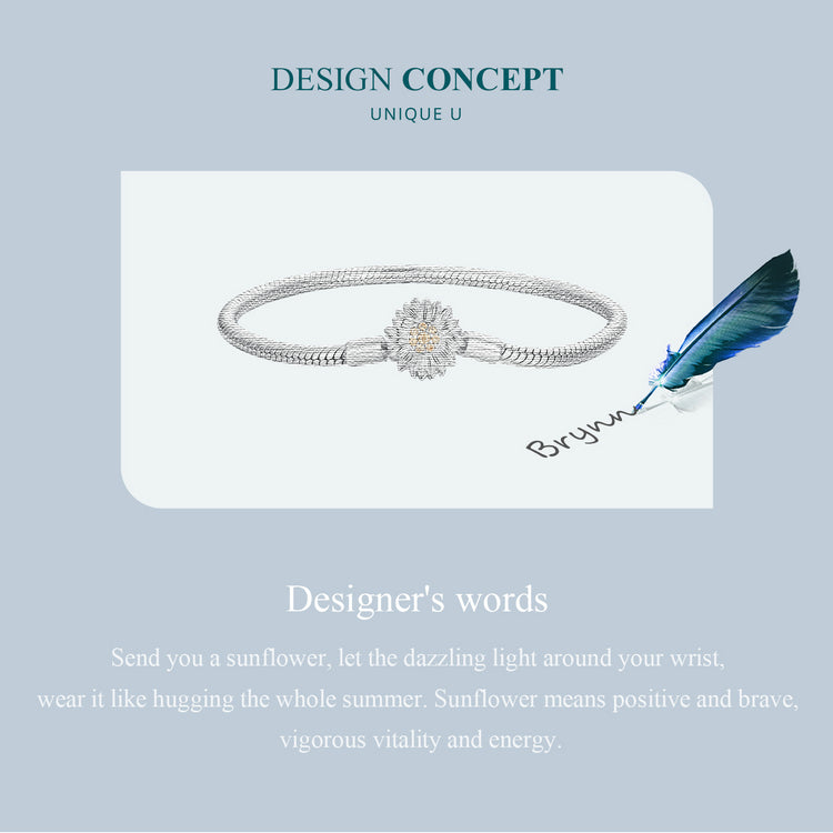 Classic Sunflower Bracelet