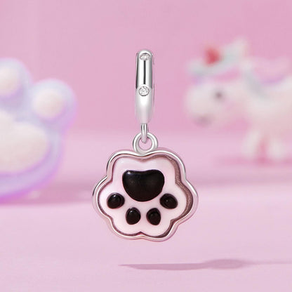 Cute Pet Paws Pendant Charm