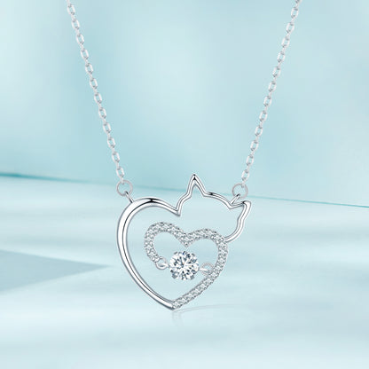 Playful Cat Necklace