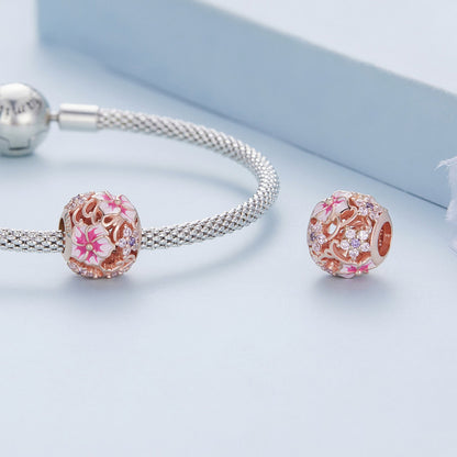 Cherry Blossom Bead Charm
