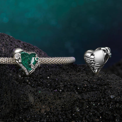 Heart of Skull Charm