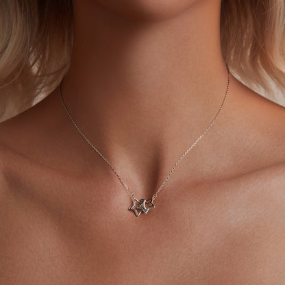 Dangling Star Light Necklace