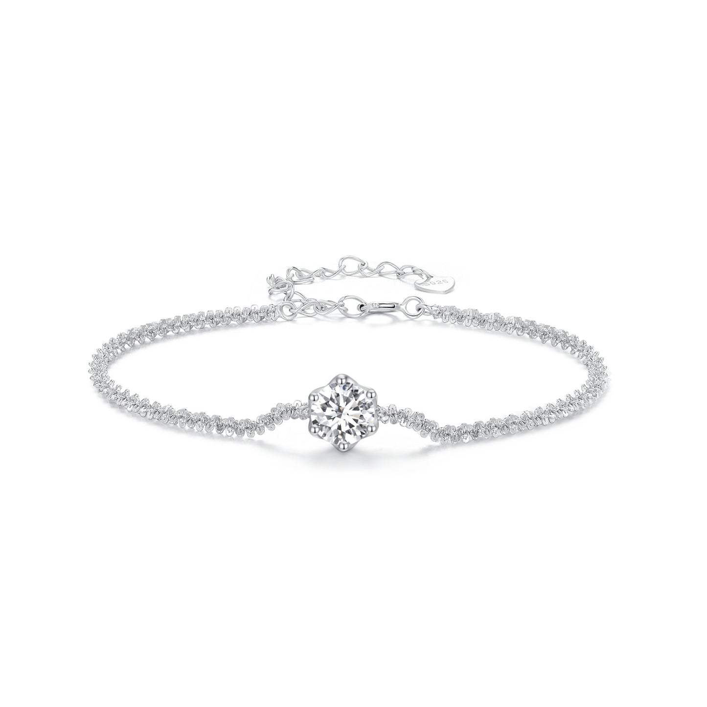 1ct Moissanite Bracelet