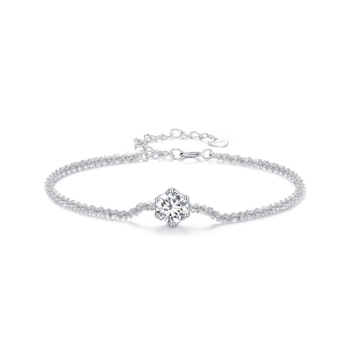 1ct Moissanite Bracelet