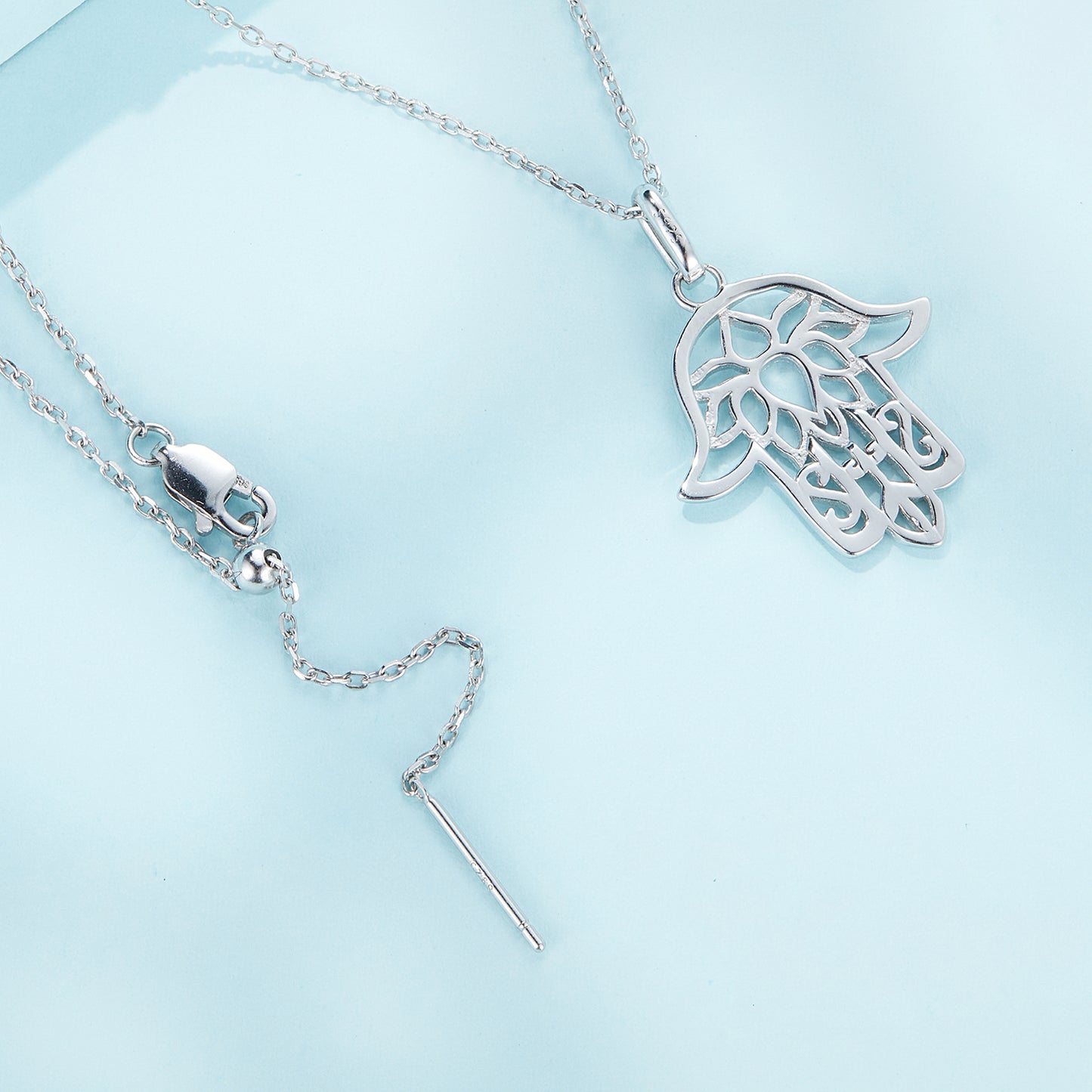 Hamsa Hand Charm Necklace