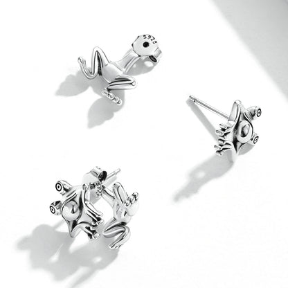 Fun Frog Earrings