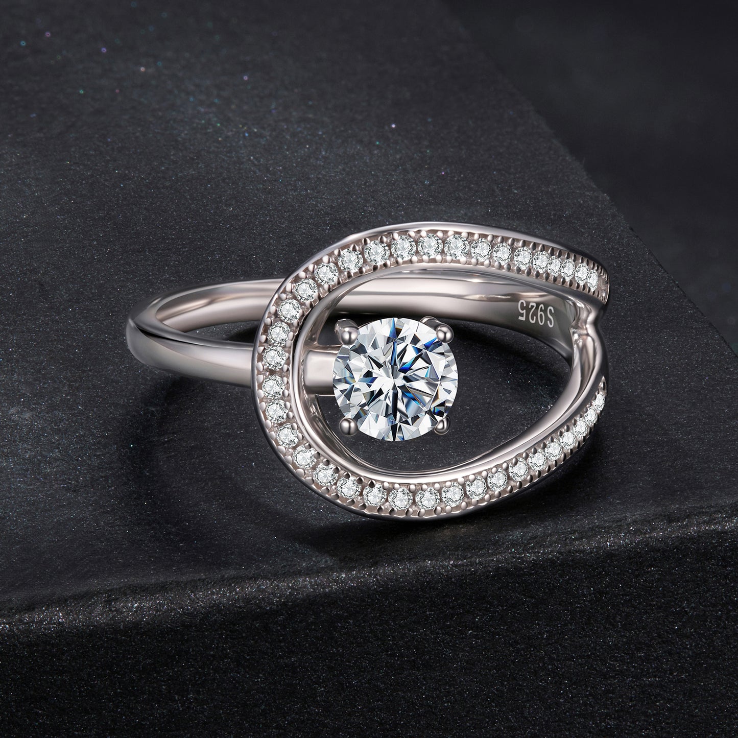 Moissanite Ring