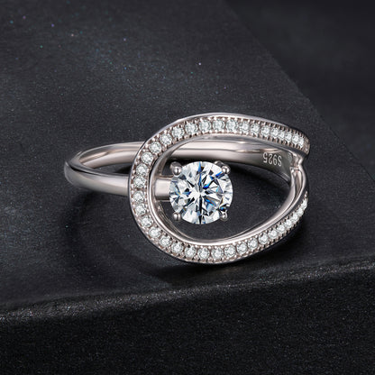 Moissanite Ring