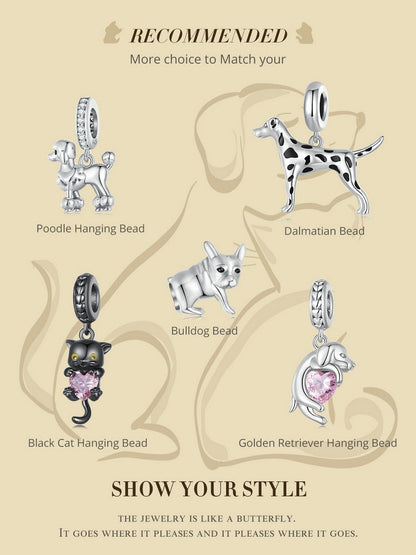Black Cat Bead Charm