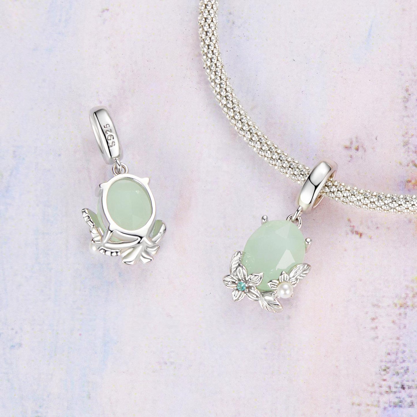 Monet Impression Pendant Charm