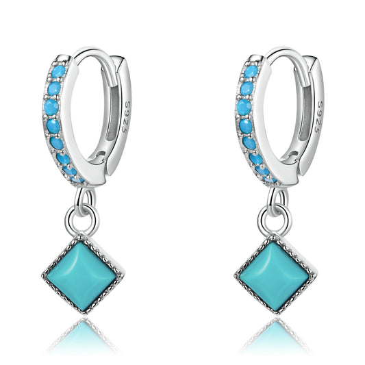 Stone Clip Earrings