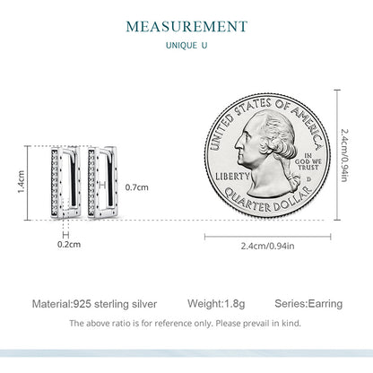 Minimalist Square Clip-On Earrings
