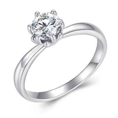 Dazzling Moissanite Ring