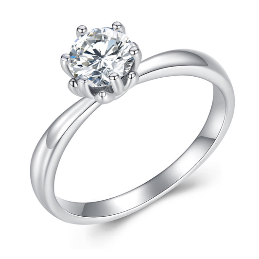 Dazzling Moissanite Ring