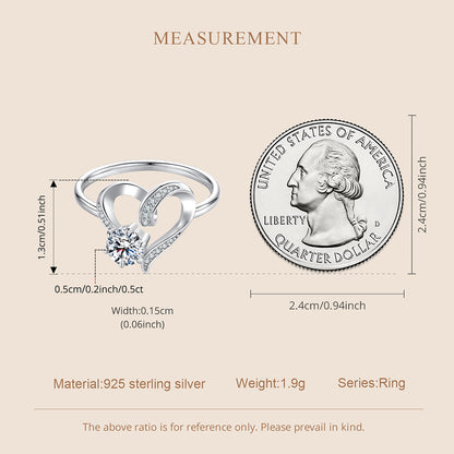 Eternal Love Moissanite Ring