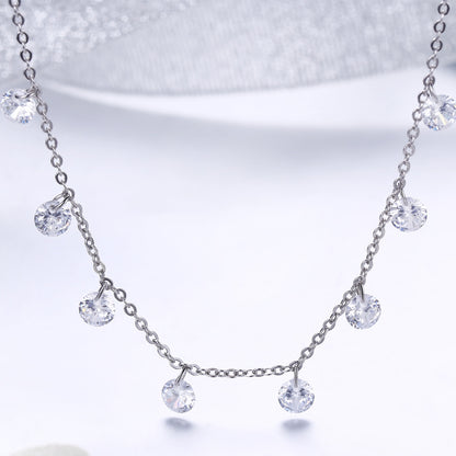 Simple Elegance Sterling Silver Necklace