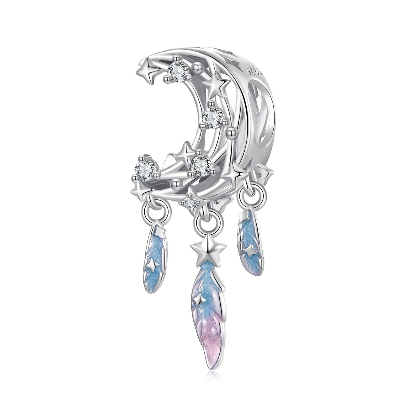 Moon Dreamcatcher Charm