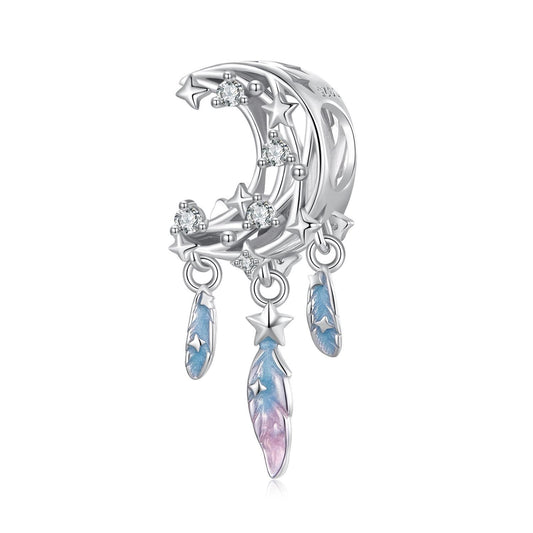 Moon Dreamcatcher Charm