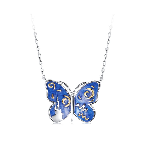 Starry Butterfly Necklace