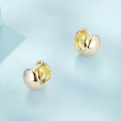 Mirror Clip Earrings