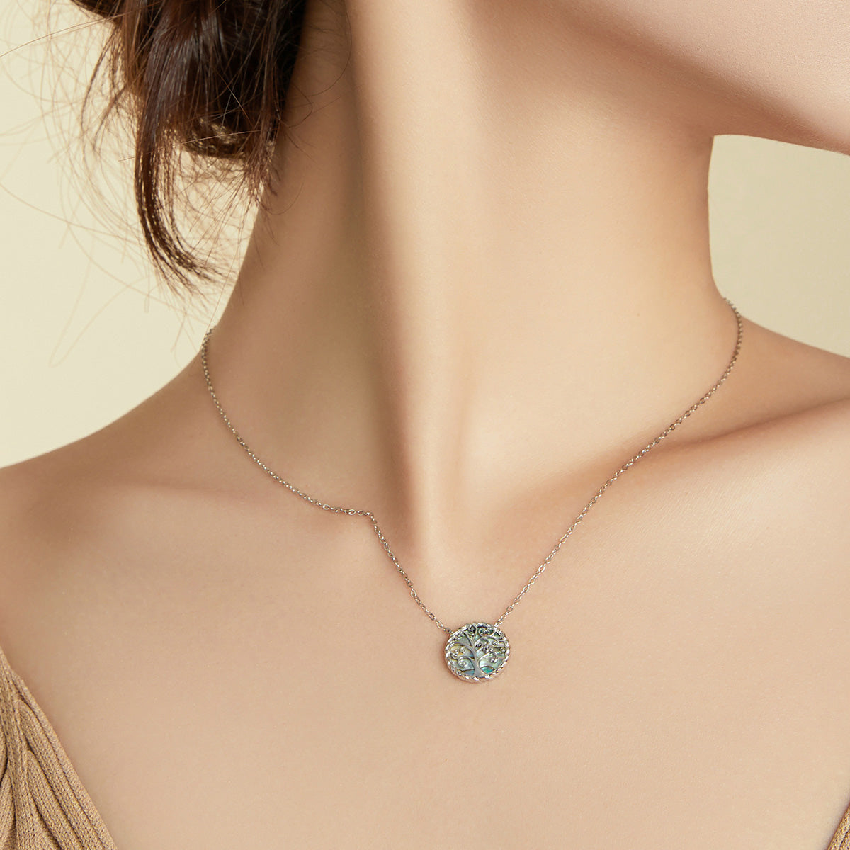 Colorful Tree of Life Necklace