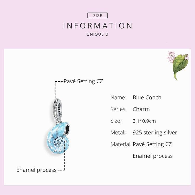 Conch Charm