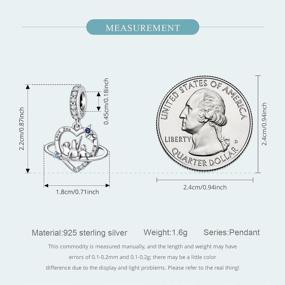 Family Pendant Charm