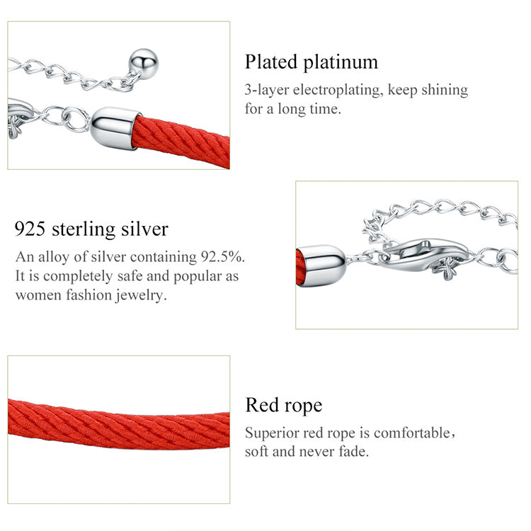 Stylish Lucky Braided Bracelet