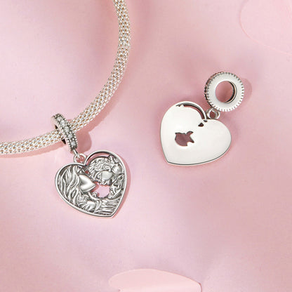Mother and Daughter Pendant Charm