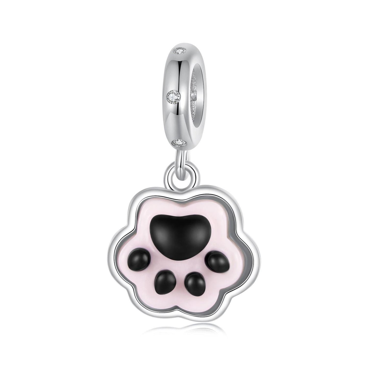 Cute Pet Paws Pendant Charm