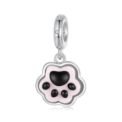Cute Pet Paws Pendant Charm