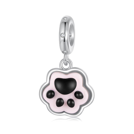 Cute Pet Paws Pendant Charm