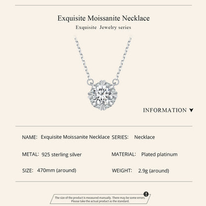 Exquisite Moissanite Necklace