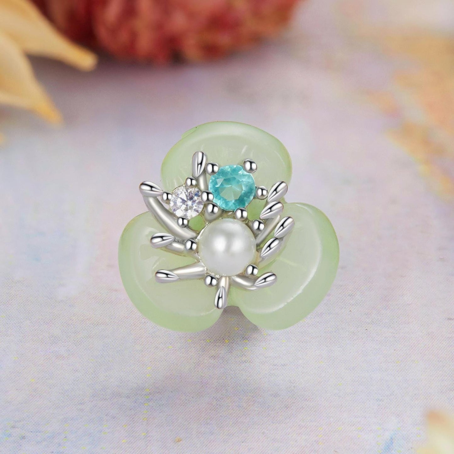 Monet Impression Silicone Beads Charm