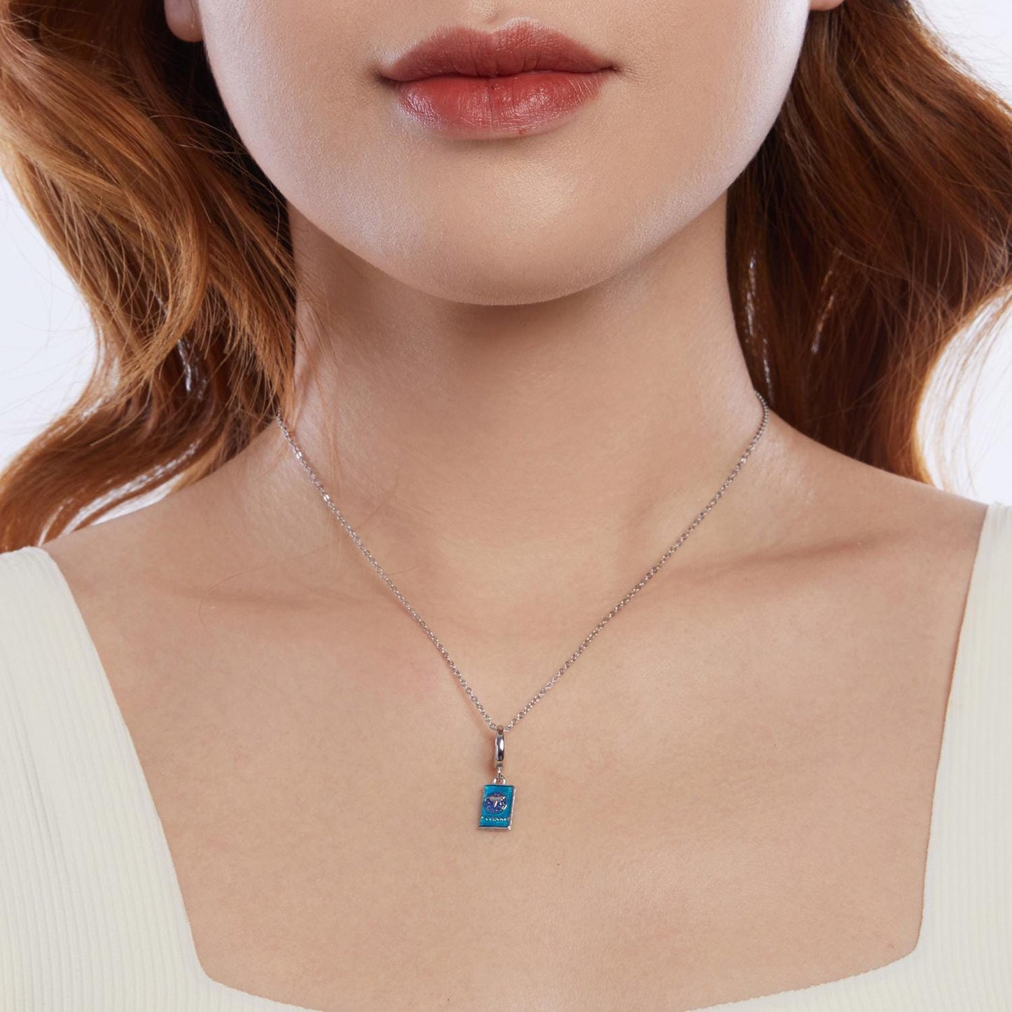 Passport Pendant Charm