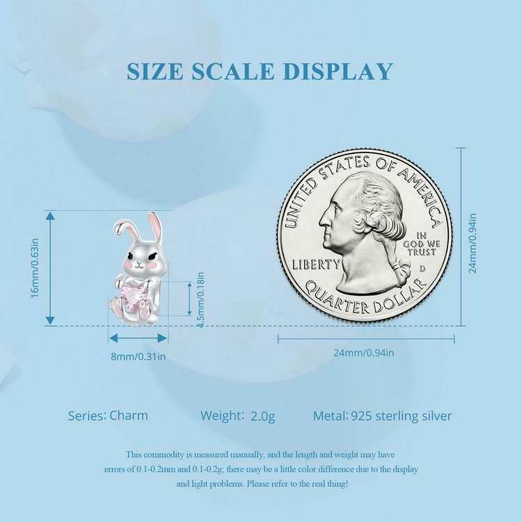 Easter Rabbit Charm