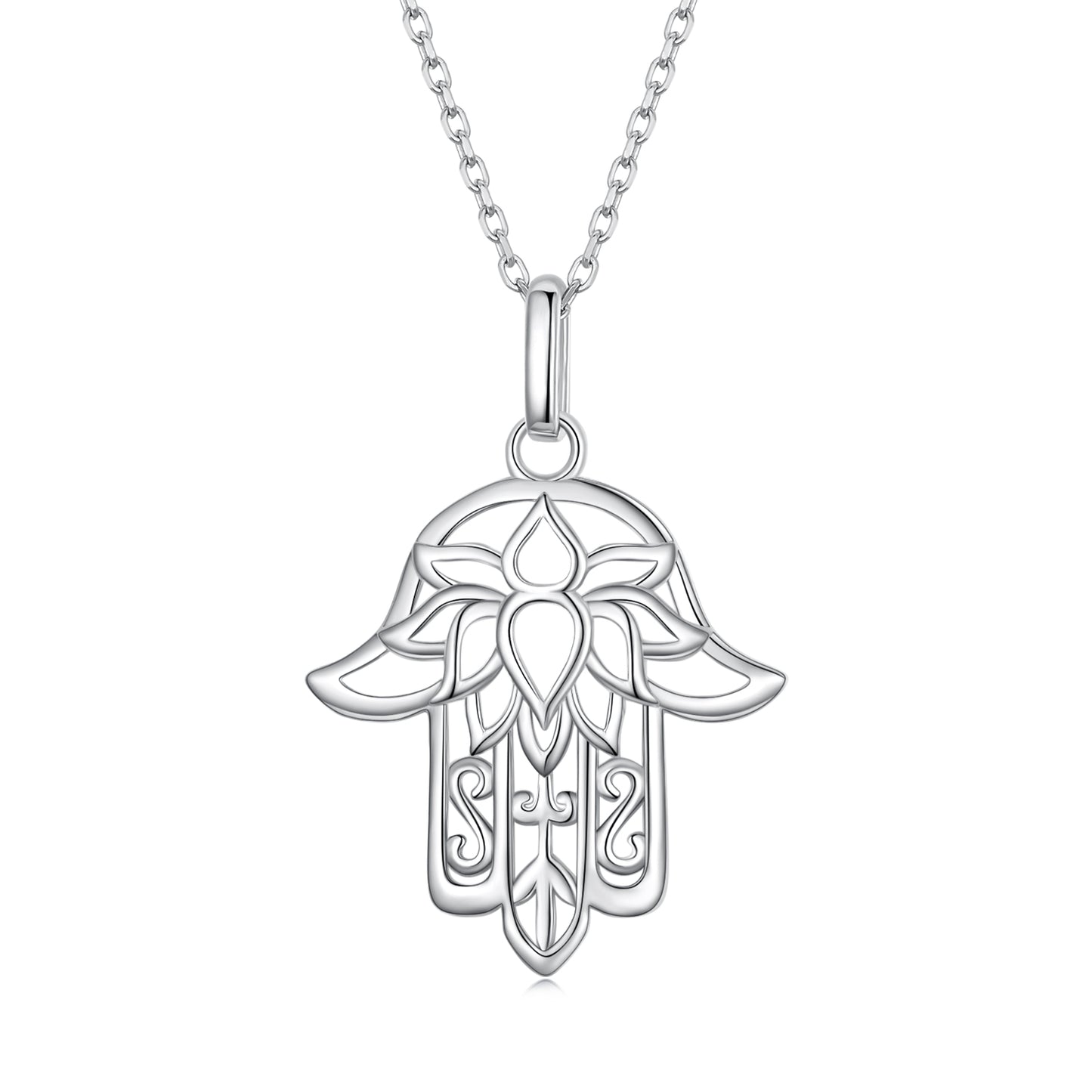 Hamsa Hand Charm Necklace