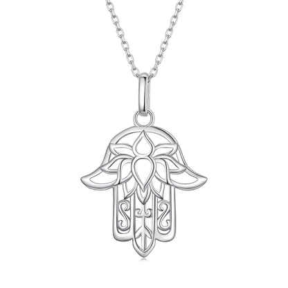 Hamsa Hand Charm Necklace
