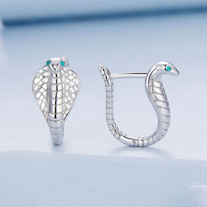 Cobra Clip-On Earrings