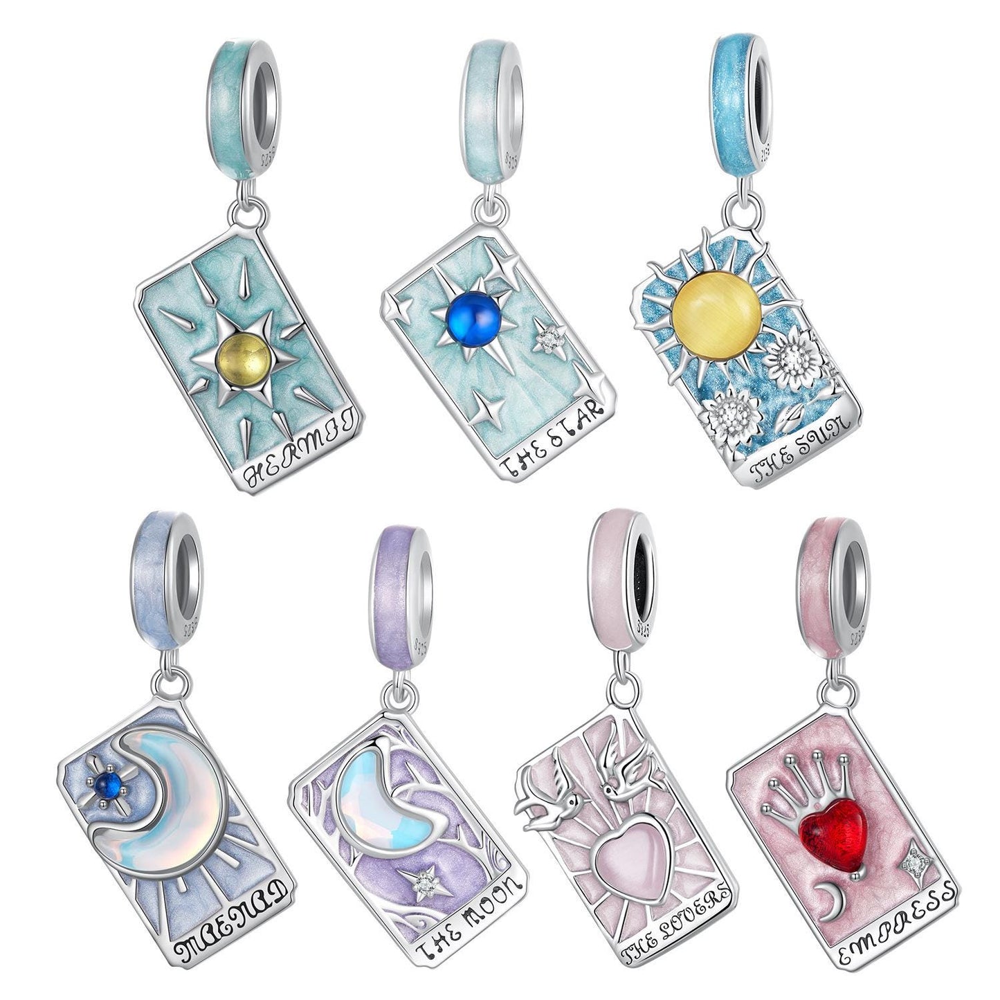 Tarot Pendant Charm Collection