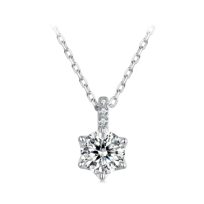 1ct Sparkling Moissanite Necklace