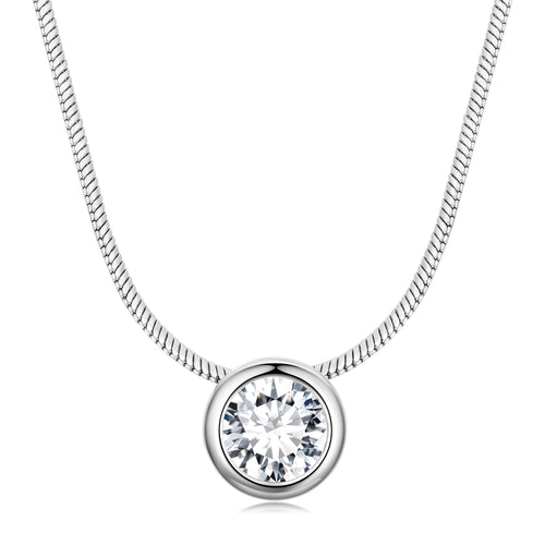 Elegant Cubic Zirconia Necklace