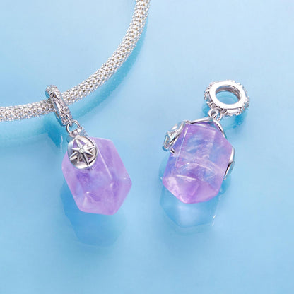 Amethyst Energy Pendant Charm