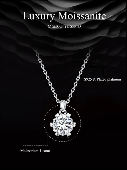 Luxurious Moissanite Necklace